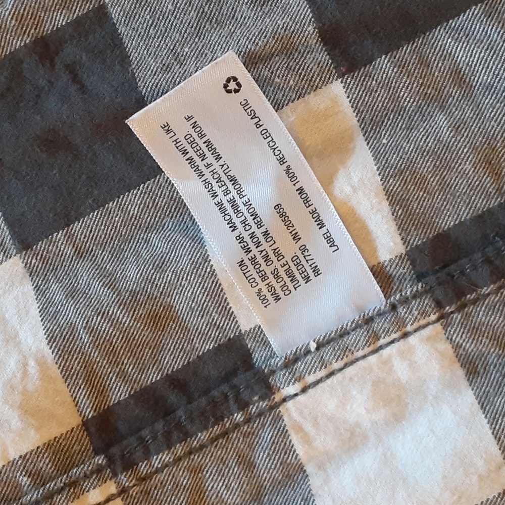 Boys' Plaid Flannel Button-Down Shirt - Cat & Jack™ - Picture 7 of 8